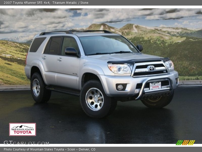 Titanium Metallic / Stone 2007 Toyota 4Runner SR5 4x4