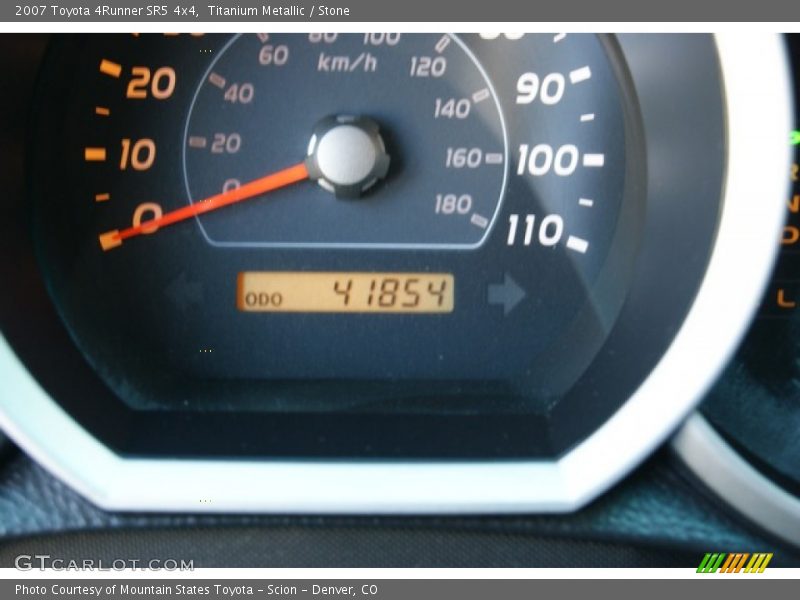Titanium Metallic / Stone 2007 Toyota 4Runner SR5 4x4