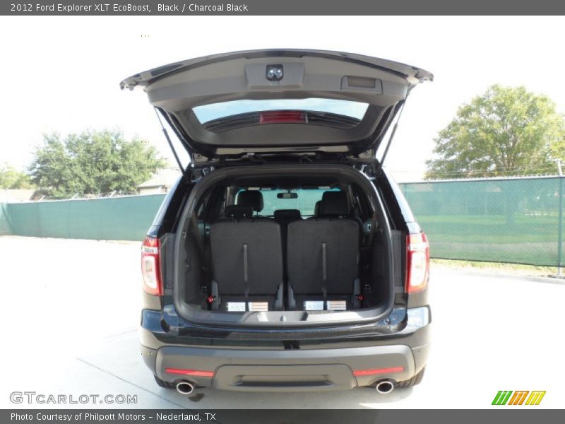 Black / Charcoal Black 2012 Ford Explorer XLT EcoBoost