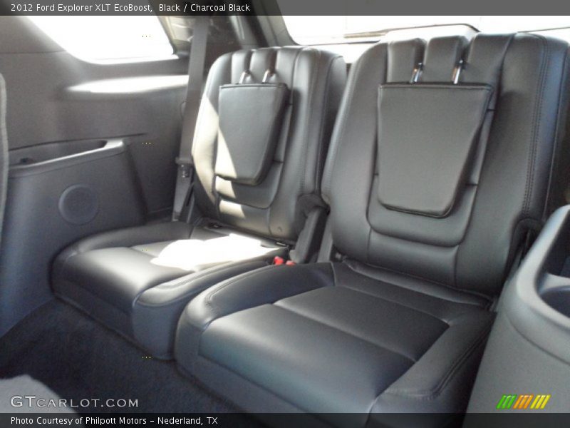  2012 Explorer XLT EcoBoost Charcoal Black Interior