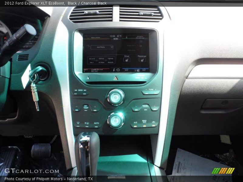 Black / Charcoal Black 2012 Ford Explorer XLT EcoBoost