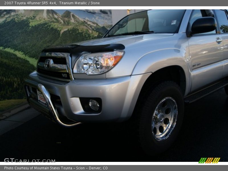 Titanium Metallic / Stone 2007 Toyota 4Runner SR5 4x4