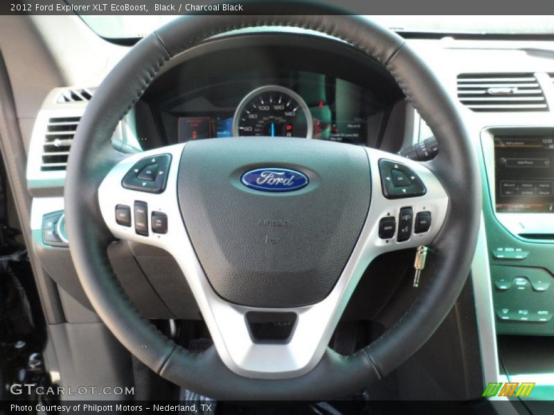  2012 Explorer XLT EcoBoost Steering Wheel