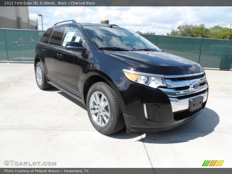 Black / Charcoal Black 2012 Ford Edge SEL EcoBoost