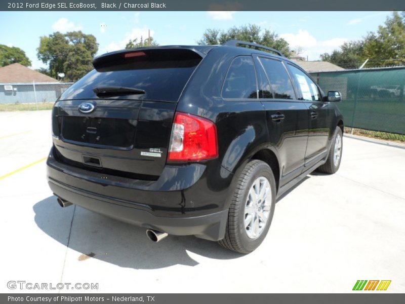 Black / Charcoal Black 2012 Ford Edge SEL EcoBoost