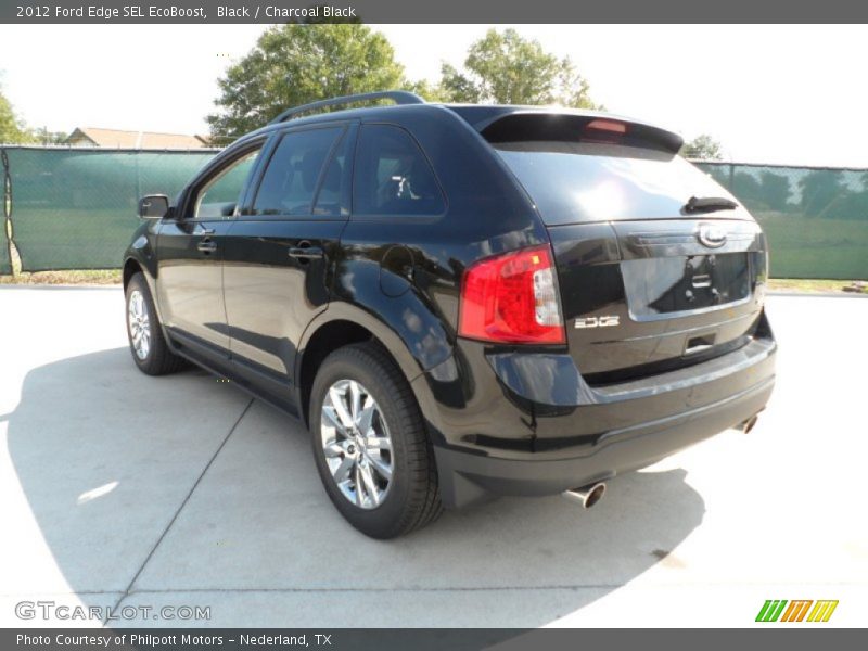 Black / Charcoal Black 2012 Ford Edge SEL EcoBoost