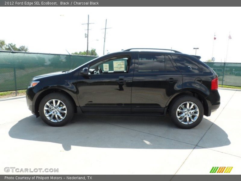 Black / Charcoal Black 2012 Ford Edge SEL EcoBoost