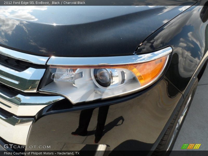Black / Charcoal Black 2012 Ford Edge SEL EcoBoost