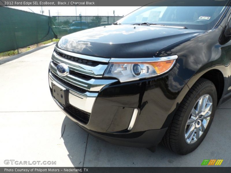 Black / Charcoal Black 2012 Ford Edge SEL EcoBoost