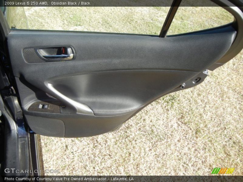Obsidian Black / Black 2009 Lexus IS 250 AWD