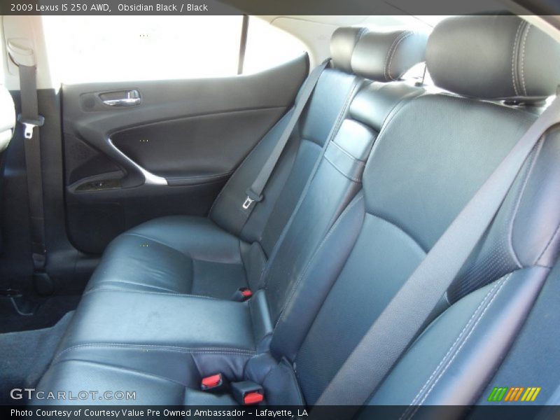 Obsidian Black / Black 2009 Lexus IS 250 AWD