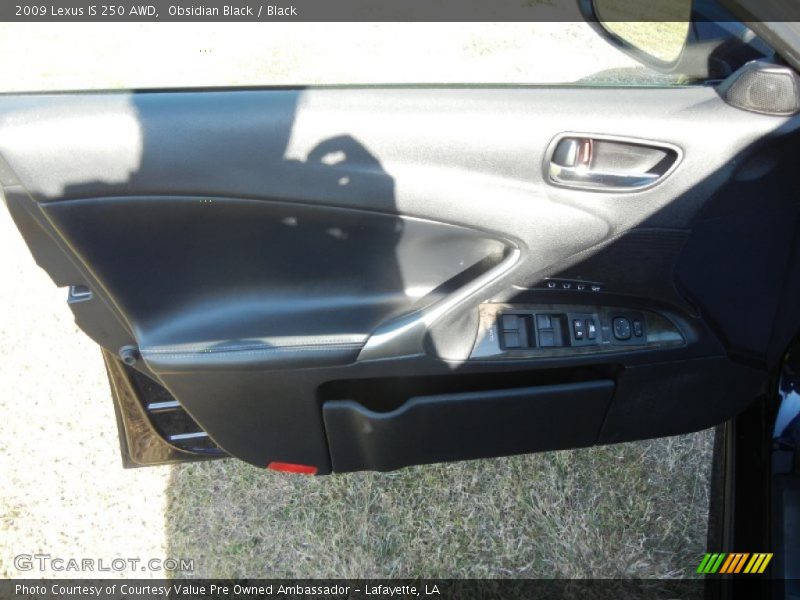 Obsidian Black / Black 2009 Lexus IS 250 AWD