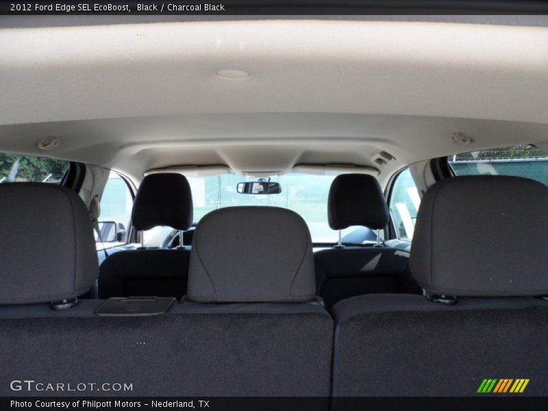 Black / Charcoal Black 2012 Ford Edge SEL EcoBoost