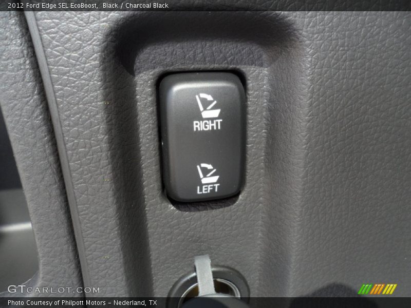 Black / Charcoal Black 2012 Ford Edge SEL EcoBoost