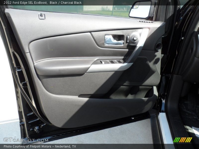 Black / Charcoal Black 2012 Ford Edge SEL EcoBoost