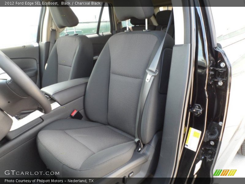  2012 Edge SEL EcoBoost Charcoal Black Interior