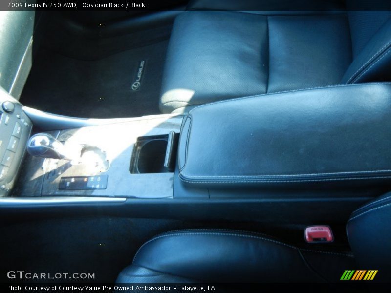 Obsidian Black / Black 2009 Lexus IS 250 AWD