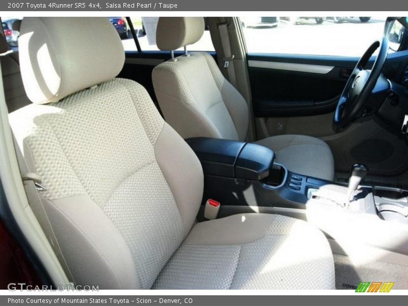 Salsa Red Pearl / Taupe 2007 Toyota 4Runner SR5 4x4