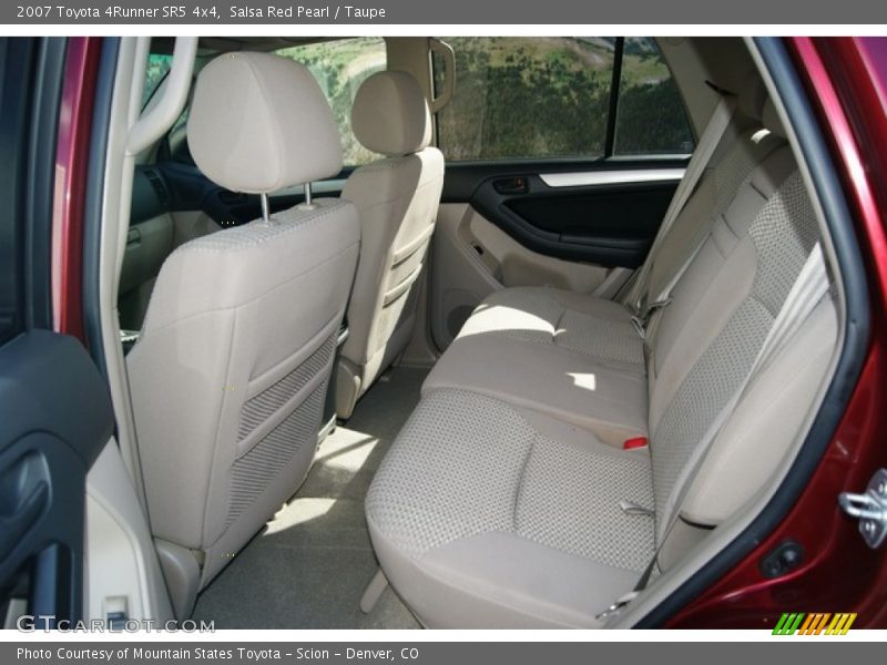 Salsa Red Pearl / Taupe 2007 Toyota 4Runner SR5 4x4