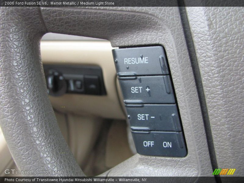 Merlot Metallic / Medium Light Stone 2006 Ford Fusion SE V6