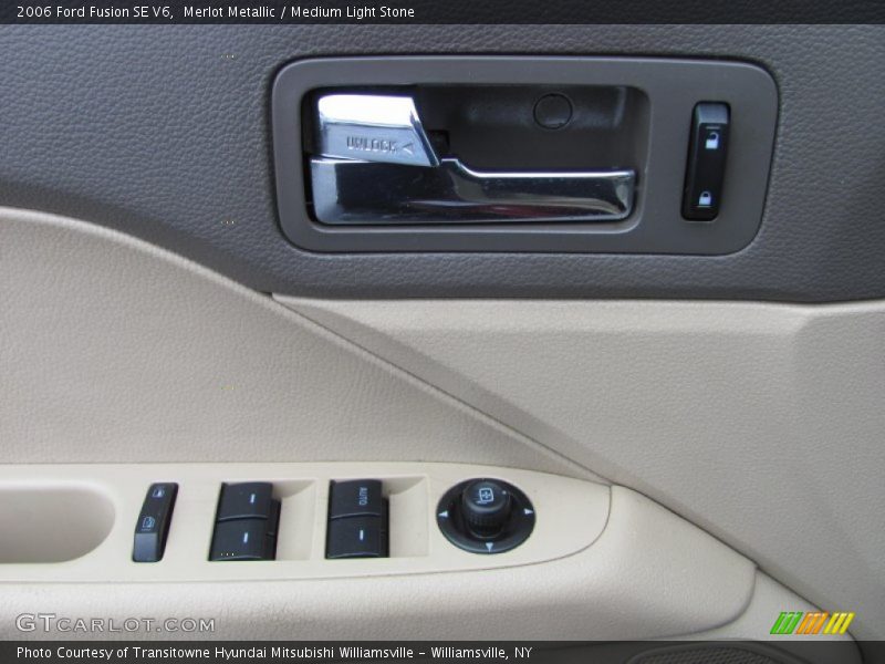 Merlot Metallic / Medium Light Stone 2006 Ford Fusion SE V6