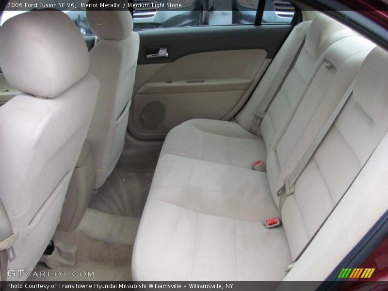 Merlot Metallic / Medium Light Stone 2006 Ford Fusion SE V6