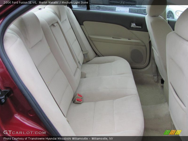Merlot Metallic / Medium Light Stone 2006 Ford Fusion SE V6