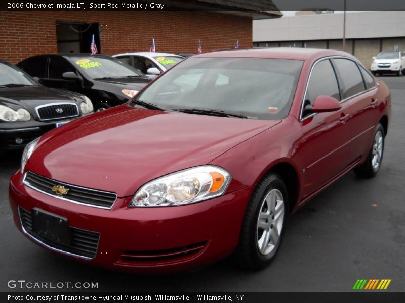 Sport Red Metallic / Gray 2006 Chevrolet Impala LT