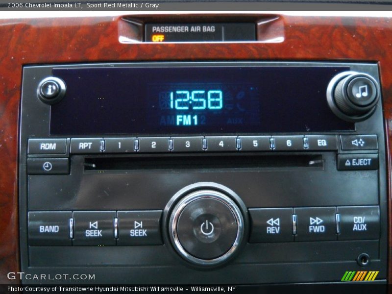 Sport Red Metallic / Gray 2006 Chevrolet Impala LT
