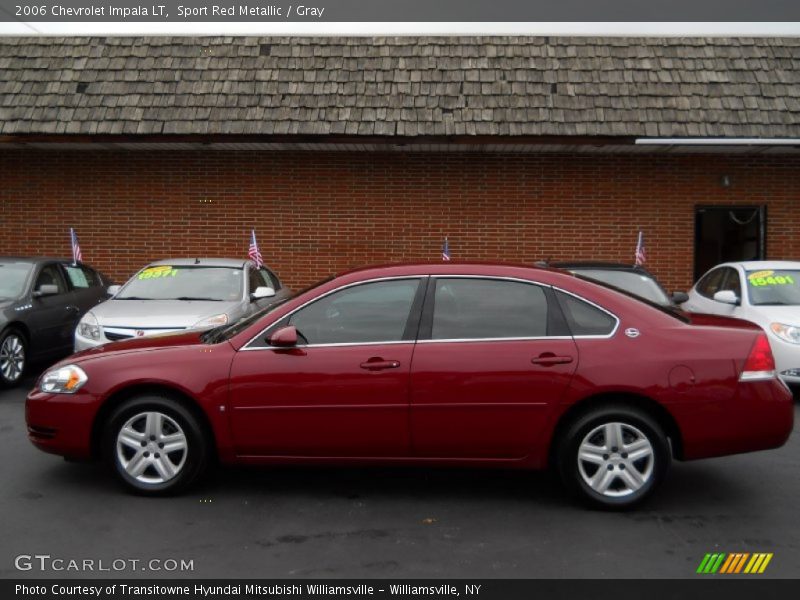 Sport Red Metallic / Gray 2006 Chevrolet Impala LT