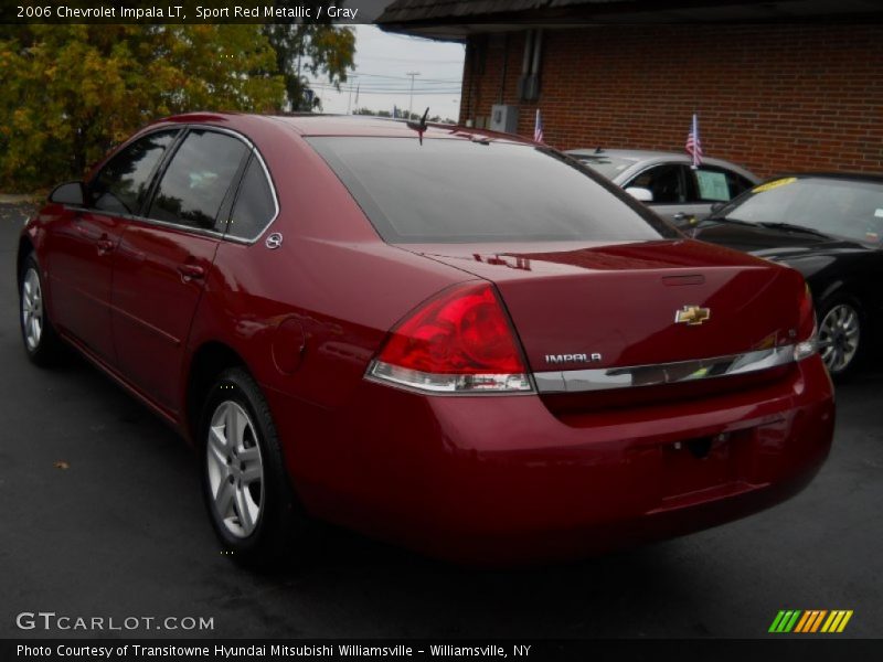 Sport Red Metallic / Gray 2006 Chevrolet Impala LT