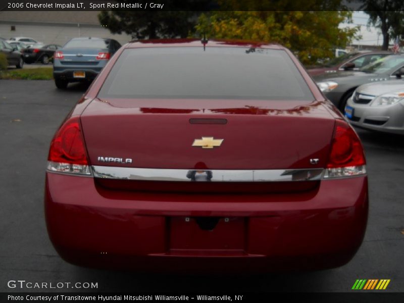 Sport Red Metallic / Gray 2006 Chevrolet Impala LT