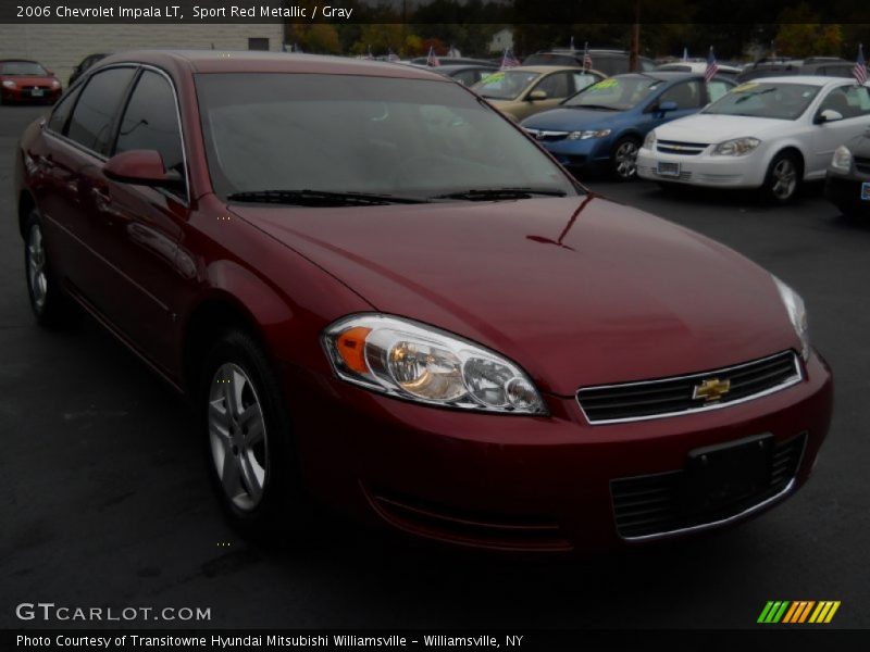 Sport Red Metallic / Gray 2006 Chevrolet Impala LT