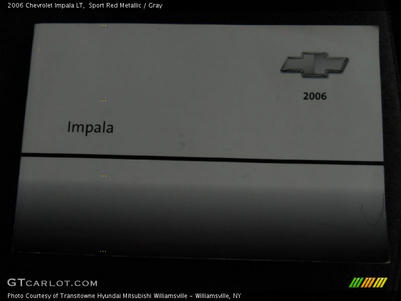 Sport Red Metallic / Gray 2006 Chevrolet Impala LT