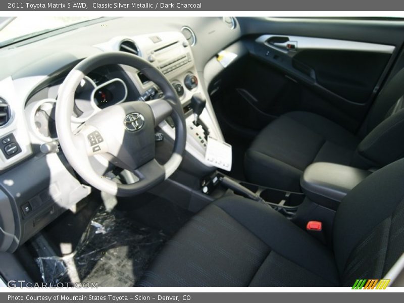 Classic Silver Metallic / Dark Charcoal 2011 Toyota Matrix S AWD