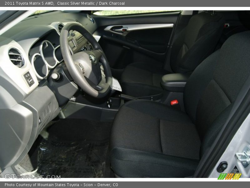 Classic Silver Metallic / Dark Charcoal 2011 Toyota Matrix S AWD