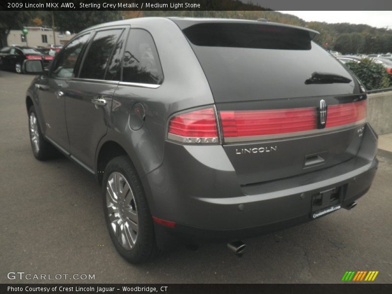 Sterling Grey Metallic / Medium Light Stone 2009 Lincoln MKX AWD