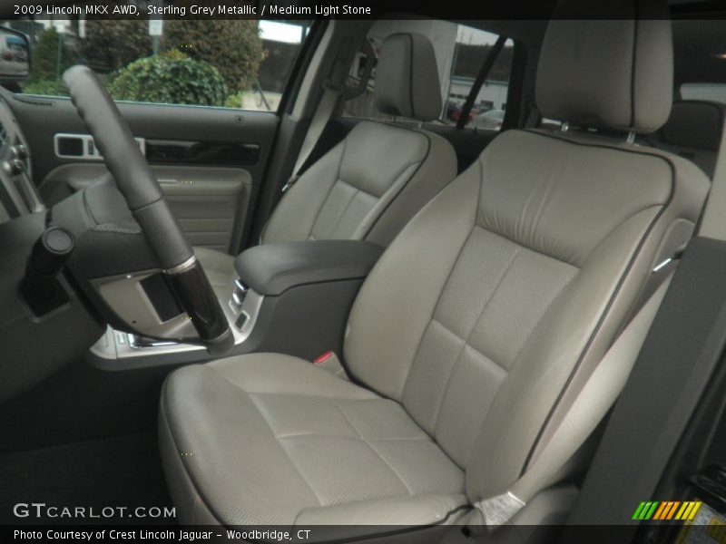 Sterling Grey Metallic / Medium Light Stone 2009 Lincoln MKX AWD