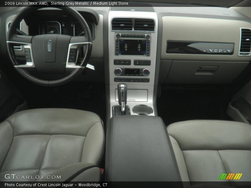 Sterling Grey Metallic / Medium Light Stone 2009 Lincoln MKX AWD