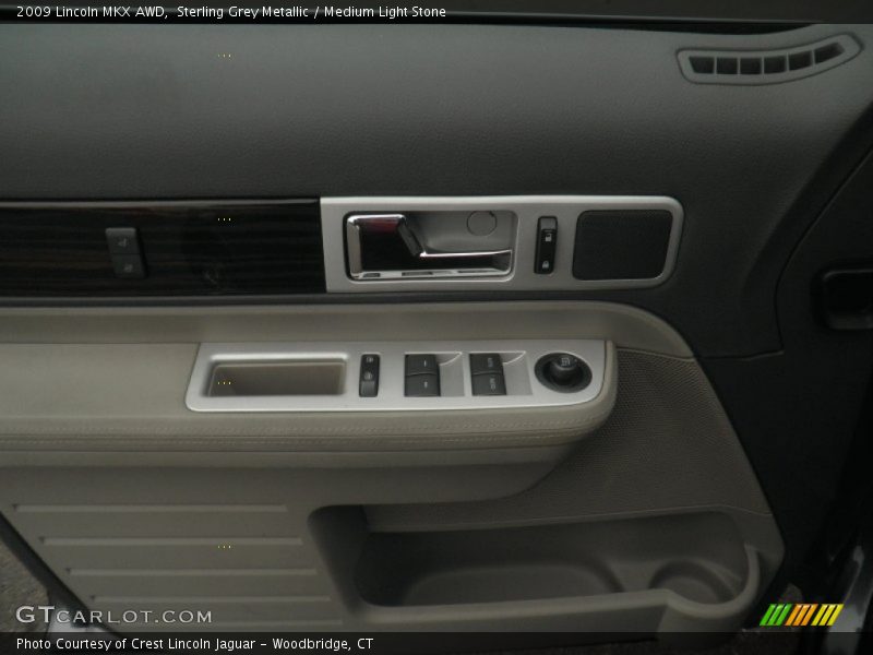 Sterling Grey Metallic / Medium Light Stone 2009 Lincoln MKX AWD