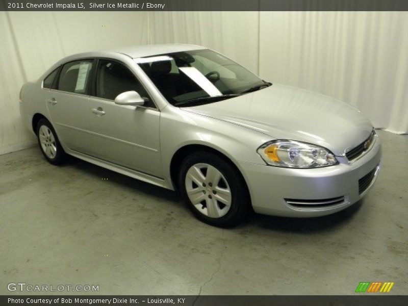 Silver Ice Metallic / Ebony 2011 Chevrolet Impala LS