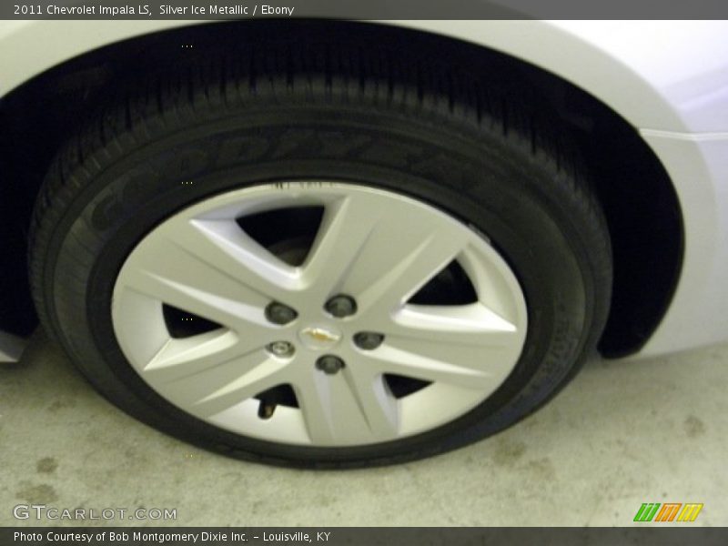 Silver Ice Metallic / Ebony 2011 Chevrolet Impala LS