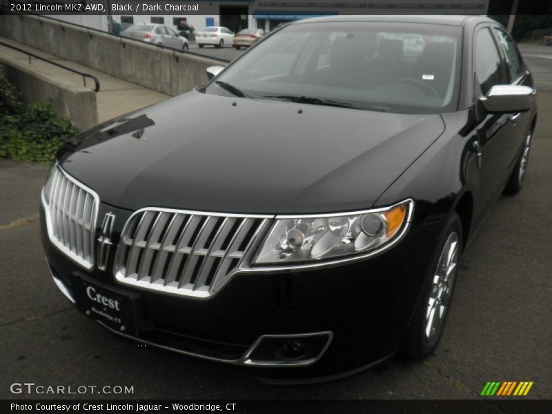 Black / Dark Charcoal 2012 Lincoln MKZ AWD