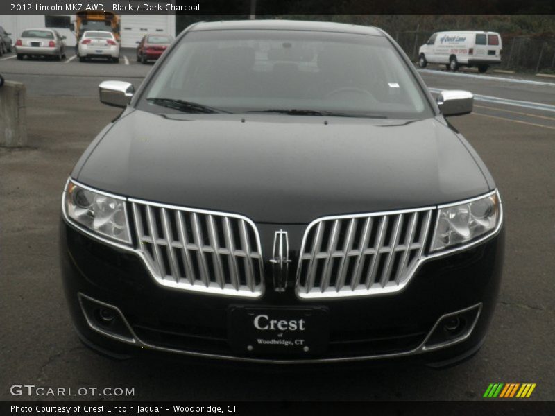 Black / Dark Charcoal 2012 Lincoln MKZ AWD