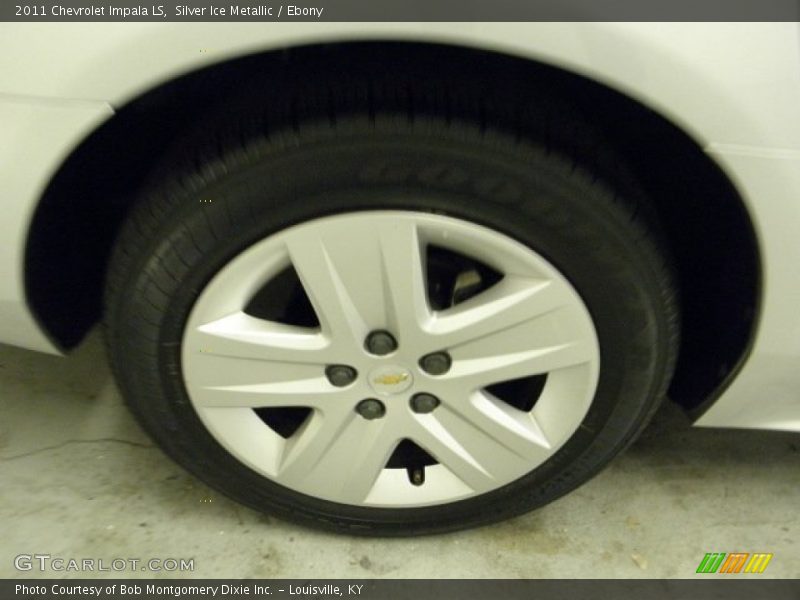Silver Ice Metallic / Ebony 2011 Chevrolet Impala LS