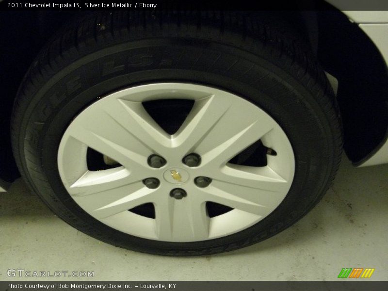 Silver Ice Metallic / Ebony 2011 Chevrolet Impala LS