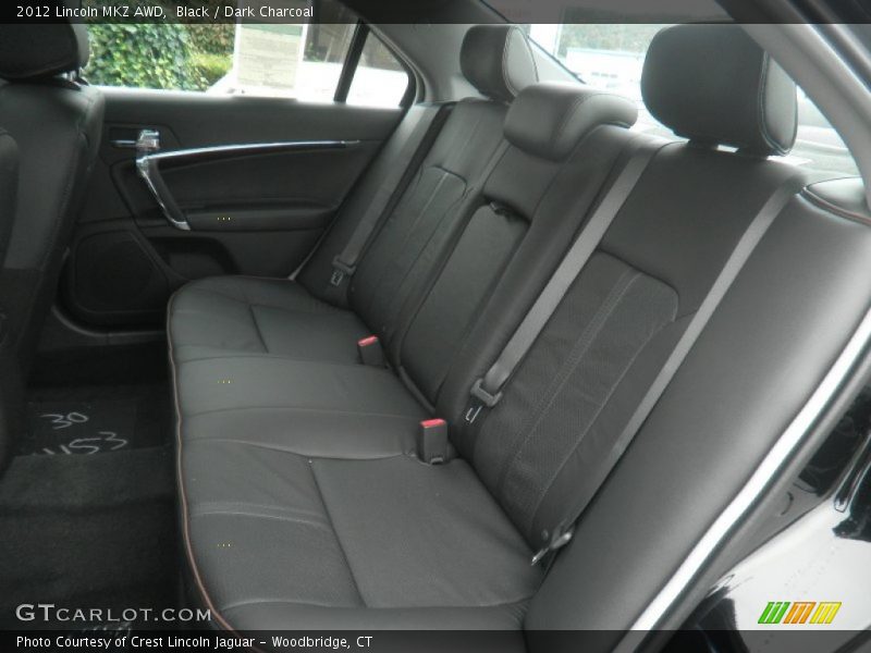  2012 MKZ AWD Dark Charcoal Interior