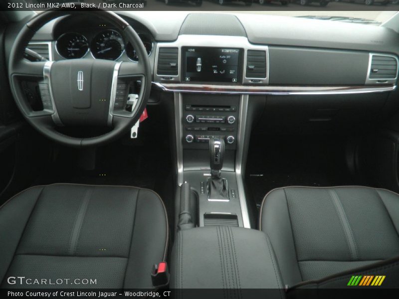 Dashboard of 2012 MKZ AWD