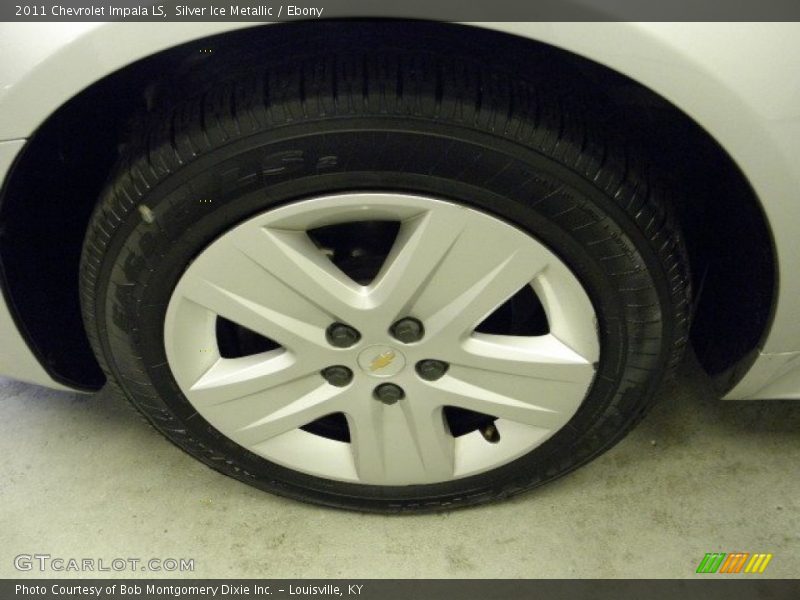 Silver Ice Metallic / Ebony 2011 Chevrolet Impala LS