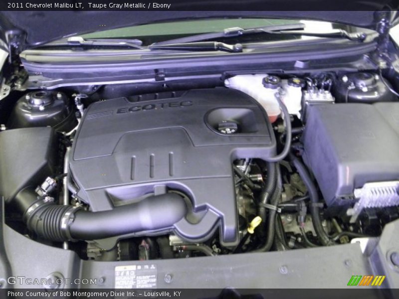 Taupe Gray Metallic / Ebony 2011 Chevrolet Malibu LT